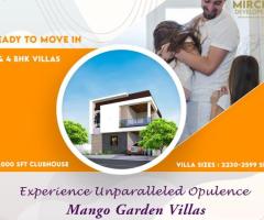 Do you want to live in a gated community Villas in Kollur?