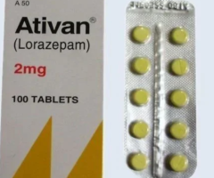 Ativan Lorazepam For Sale Used to treat anxiety.