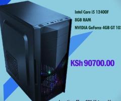 Intel core i5 12400F computer with 8GB DDR4 RAM