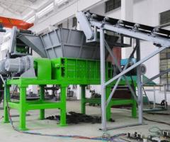 ecoshred tire recycling machine