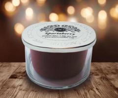 Potpourri Hearts Candle: Elegant Scented Décor for Every Space - 1