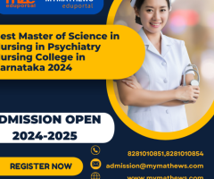 Best Master of Science in Nursing in Psychiatry Nursing College in Karnataka 2024