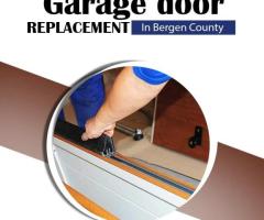  Garage door replacement in Bergen County