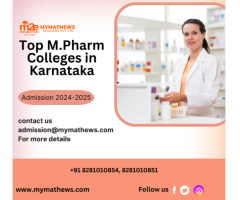 Top M.Pharm Colleges in Karnataka