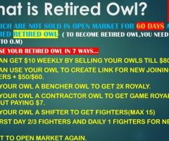 OWL MOUNT GOLDEN BLOCKCHAIN BREEDING GAME