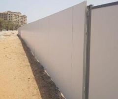 PVC Eco Fences in Construction Projects