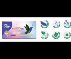 Biobased organic sanitary napkins available for fixed price