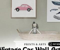 Timeless Vintage Car Wall Art for Your Home!