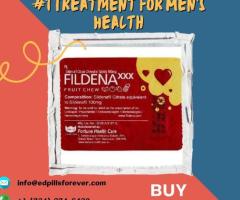 Fildena XXX 100mg- #1 Choiced Treatment for Erectile Dysfunction