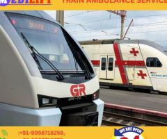 Get Medilift Train Ambulance Service in Kolkata for Health Emergency - 1