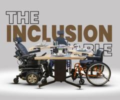 Inclusion Table: Adjustable Tables for Wheelchair Accessibility and Comfort 