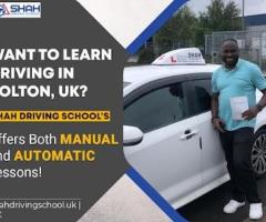 Beginner to Advanced Driving School in Bolton | Shah Driving School - 1