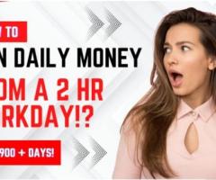 Ohio Hustlers! Check this out. Earn Big, Work Little: $900 Daily in Just 2 Hours! - 1