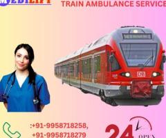 Utilize Medilift Train Ambulance Service in Patna with ICU facilities