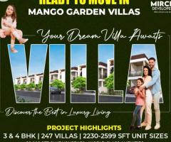 Luxury Villas in Kollur | Hyderabad