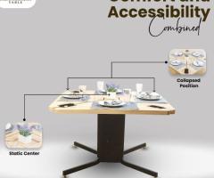 Shop ADA Accessible Dining Tables - Inclusive Design for wheelchair users