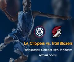 2024 LA Clippers vs. Portland Trail Blazers Tickets