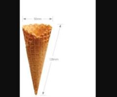 Delicious Waffle Cone Ice Cream for Sale - 1