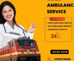 Medilift Train Ambulance Services kolkata facilitated by Swift Transportation. - 1