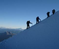 Climbing Cayambe - 1