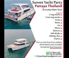 Experience Luxury Yacht Pattaya, Thailand with Sunset Yacht Pattaya