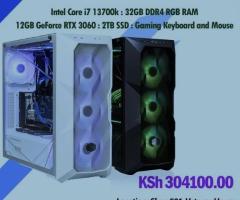 Intel core i7 13700k desktop with 32GB DDR4 RAM