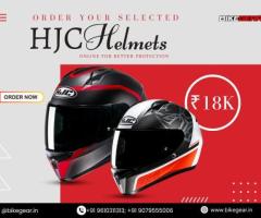 Order your selected HJC Helmets online for better protection