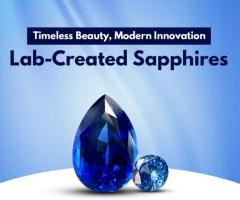 Lab created sapphire online