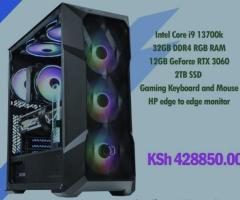 Intel core i9 13900k new desktop with 32GB DDR4 RAM