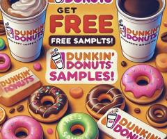 Get Free Dunkin’ Donuts Samples!