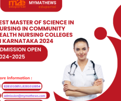 Best Master of Science in Nursing in Community Health Nursing Colleges in Karnataka 2024