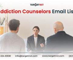 “Grab our extensive Addiction Counsellors Email List and elevate your sales”