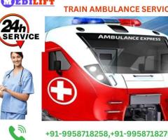 Medilift Train Ambulance Service in Delhi Offers Safe Journey for Patients