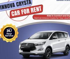 Innova Crysta Car Rental Jaipur