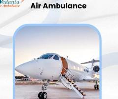 Book Reliable Vedanta Air Ambulance Service in Allahabad with Medical Service