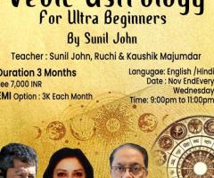 Astrology for Ultra Beginners Vedic Wisdom with Sunil John