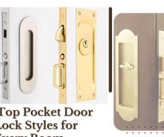 Top Pocket Door Lock Styles for Every Room - 1