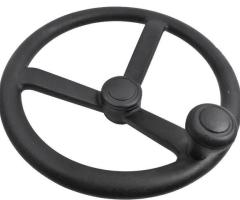 Upgrade Your Dumper with Mecalac 14" Steering Wheel  | HTS Spares Ltd