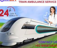 Book Medilift Train Ambulance Service in Bangalore for Urgent Medical Assistance - 1