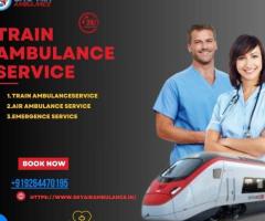 Sky Train Ambulance in Patna-Skilled and Efficient Medical Team Hire Now