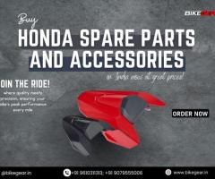 Buy Honda spare parts and accessories in India now at great prices!