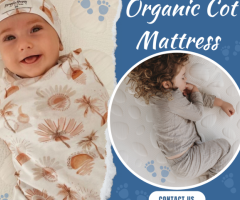 How Organic Cot Mattress promotes better sleep for babies ?