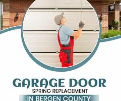  Garage door spring  replacement in Bergen County - 1