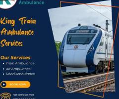 King Train Ambulance Service in Patna capacity for Patient Transportation