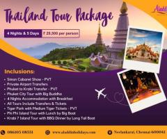 Thailand Tour Package from Chennai | Aladdin Holidays - 1