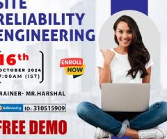 Site Reliability Engineering (SRE) Training Online Free Demo 16th OCT - 1