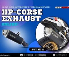 Boost your motorcycle's performance with Hp-corse exhaust online!