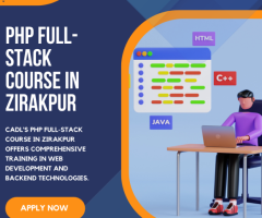 "PHP Full-Stack Course in Zirakpur" - 1