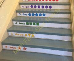 Math Facts Stair Treads Fun and Educational Steps for Kids