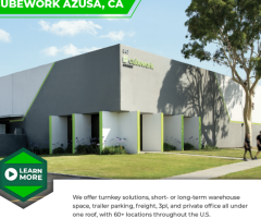 Flexible Warehouse Space at Azusa with no hidden fees